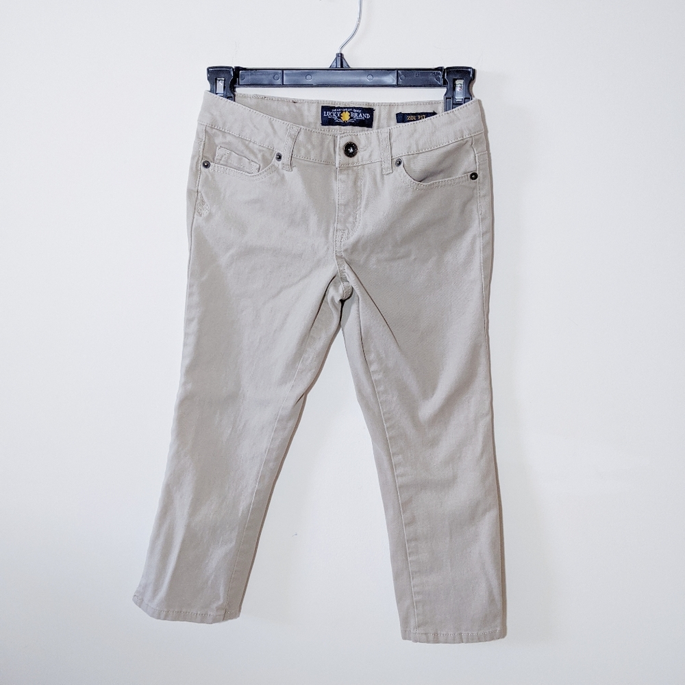 Lucky Brand 🍀 Girls size 12 Cropped Pants